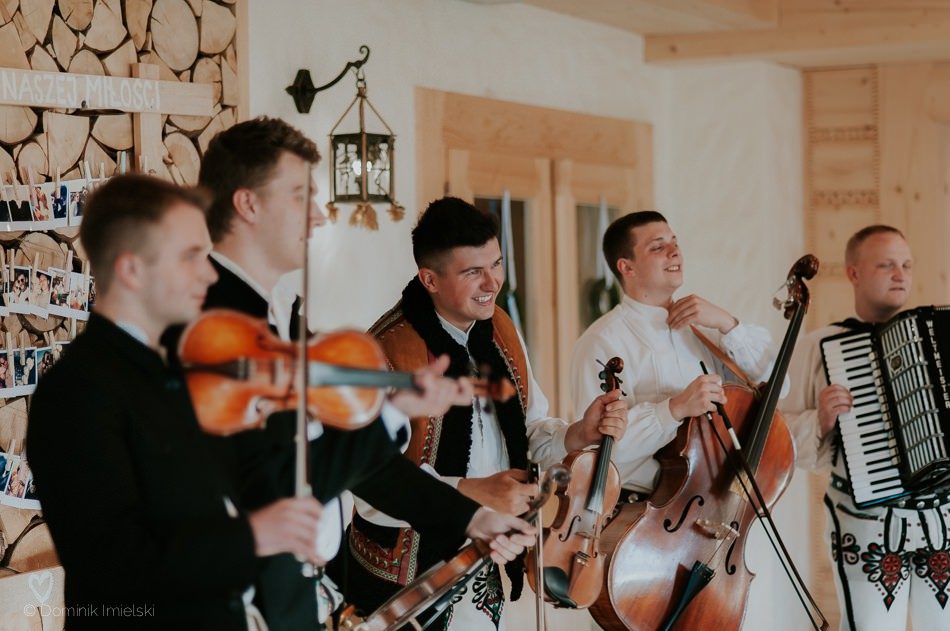 zdjęcia ślubne w Tatrach, wesele w Hotelu Dworek Sichlański w Murzasichle