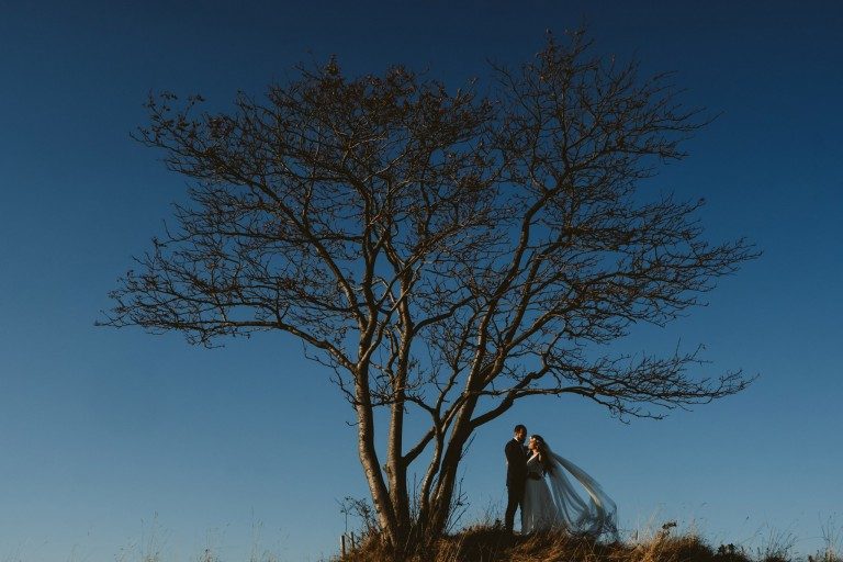 Jesienny plener w górach, zdjęcia ślubne bielsko